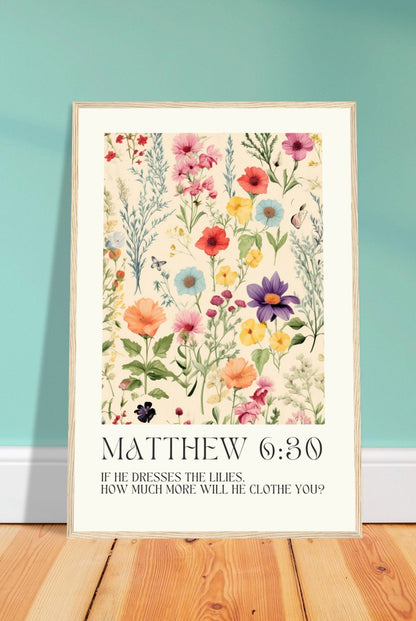 if he dresses the lilies with beauty and splendor verse How much more will he clothe you How much more will he clothe you If he watches over every sparrow How much more If He dresses the lilies,